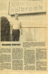 About Our Company, Services & History Holbrook Service